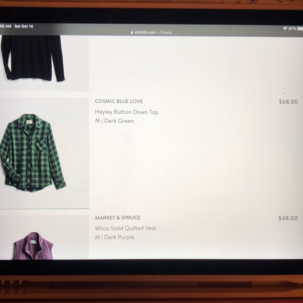 Button down top - Picture 3 of 3